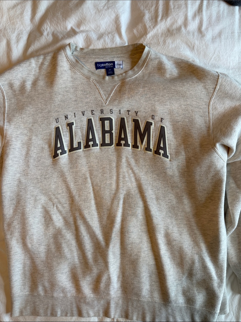 University of Alabama Crewneck Sweatshirt - Cream